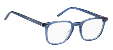 Premium Men Tommy Hilfiger Eyeglasses: TH 1814 - Blue Ruthenium (2)- SpecSMART Eye Clinic (Diagonal View)